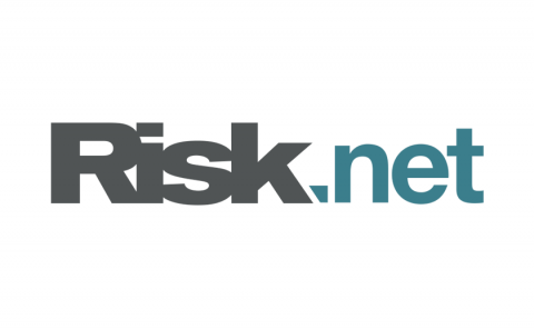 Risk.net: Triple Grid Logo